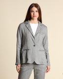 Veste en lin et viscose