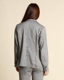 Veste en lin et viscose
