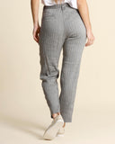 Pantalon en lin et viscose