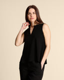 Top in jersey di viscosa