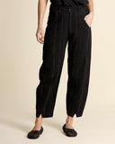Pantaloni in cotone e viscosa