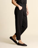 Pantaloni in cotone e viscosa