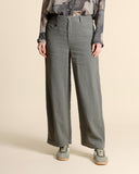 Pantaloni in lino e viscosa