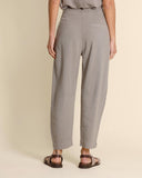Pantaloni in lino e viscosa