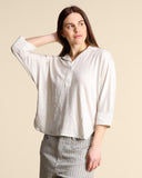 Polo in jersey di lino