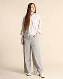 Polo in jersey di lino