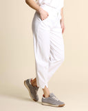 Pantaloni in cotone e lyocell