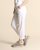 Pantaloni in cotone e lyocell