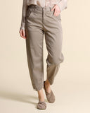 Pantaloni in cotone e lyocell