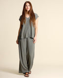 Pantaloni jacquard