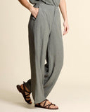 Pantaloni jacquard