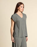 Camicia  jacquard in viscosa