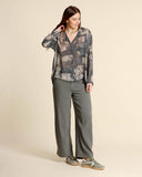 Camicia in georgette di viscosa