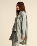 Camicia in misto seta