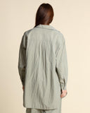 Camicia in misto seta