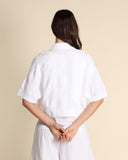 Giacca kimono goffrata jacquard
