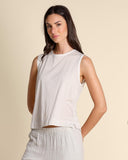 Top in jersey di cotone