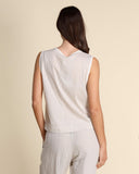 Top in jersey di cotone