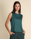 Top in jersey di cotone
