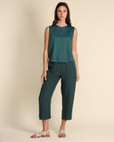 Top in jersey di cotone