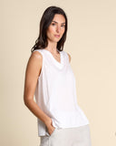 Top in jersey di cotone