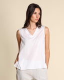 Top in jersey di cotone