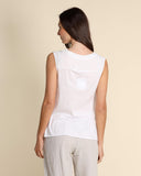 Top in jersey di cotone