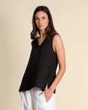 Top in jersey di cotone