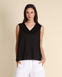 Top in jersey di cotone