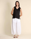 Top in jersey di cotone