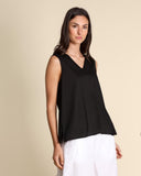 Top in jersey di cotone