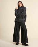 Maglia in misto alpaca e cotone