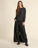 Maglia in jersey di modal e cashmere