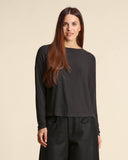 Maglia in jersey di modal e cashmere