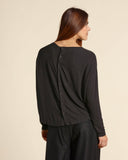 Maglia in jersey di modal e cashmere