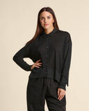 Camicia in jersey di lana