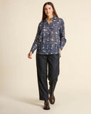 Camicia in mussola di cotone