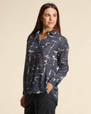 Camicia in mussola di cotone
