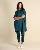 Slim poplin trousers