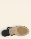 Sandali in pelle intrecciata