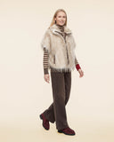 Cappa in eco pelliccia