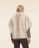 Cappa in eco pelliccia