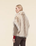 Cappa in eco pelliccia