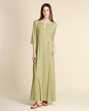 Abito lungo in jersey