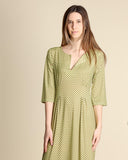 Robe longue en jersey