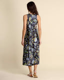 Abito lungo in twill