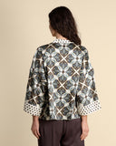 Kimono corto in twill