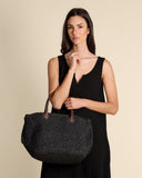 Shopper in rafia
