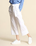 Pantaloni in popeline