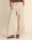 Pantaloni in popeline di cotone